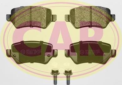 CAR PNT0561 - Гальмівні колодки, дискові гальма autozip.com.ua