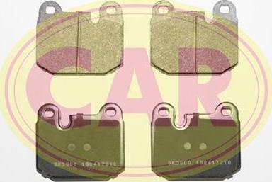 CAR PNT012 - Гальмівні колодки, дискові гальма autozip.com.ua