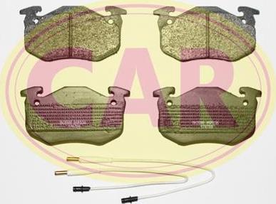 CAR PNT032 - Гальмівні колодки, дискові гальма autozip.com.ua