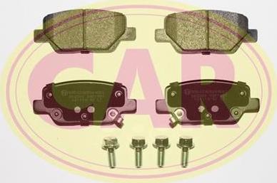 CAR PNT1591 - Гальмівні колодки, дискові гальма autozip.com.ua