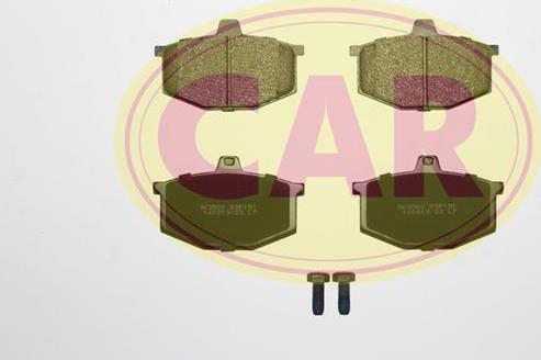 CAR PNT151 - Гальмівні колодки, дискові гальма autozip.com.ua