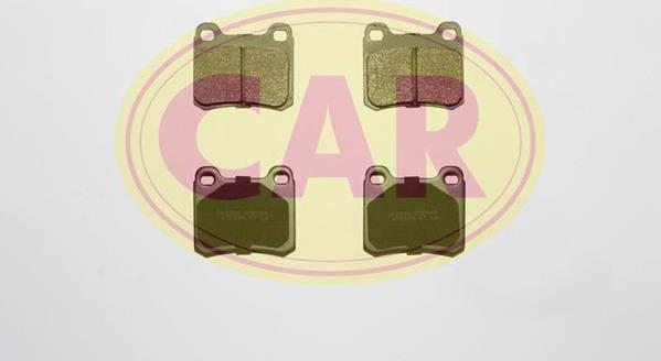CAR PNT181 - Гальмівні колодки, дискові гальма autozip.com.ua