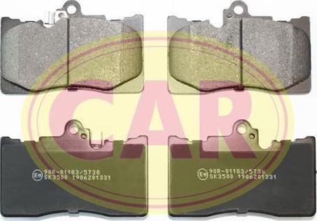 CAR PNT1331 - Гальмівні колодки, дискові гальма autozip.com.ua