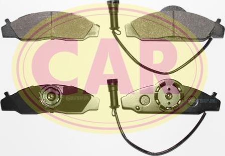 CAR PNT127 - Гальмівні колодки, дискові гальма autozip.com.ua