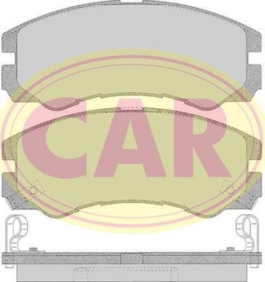 CAR PNT856 - Гальмівні колодки, дискові гальма autozip.com.ua
