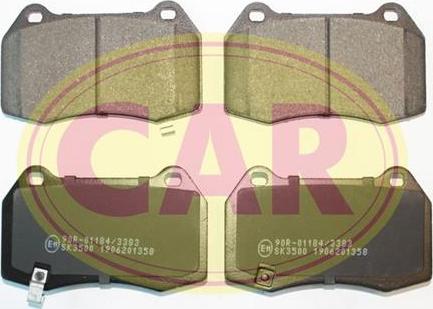 CAR PNT8531 - Гальмівні колодки, дискові гальма autozip.com.ua