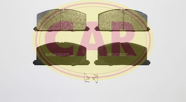 CAR PNT862 - Гальмівні колодки, дискові гальма autozip.com.ua
