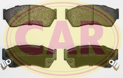 CAR PNT343 - Гальмівні колодки, дискові гальма autozip.com.ua