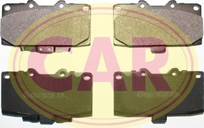 CAR PNT3541 - Гальмівні колодки, дискові гальма autozip.com.ua