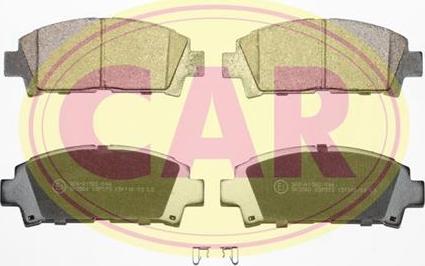 CAR PNT375 - Гальмівні колодки, дискові гальма autozip.com.ua