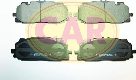CAR PNT2012 - Гальмівні колодки, дискові гальма autozip.com.ua