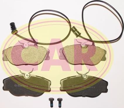 CAR PNT230 - Гальмівні колодки, дискові гальма autozip.com.ua