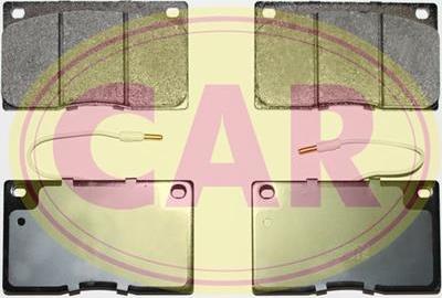 CAR PNT273 - Гальмівні колодки, дискові гальма autozip.com.ua