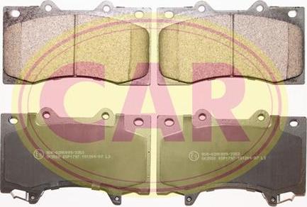 CAR PNT7971 - Гальмівні колодки, дискові гальма autozip.com.ua