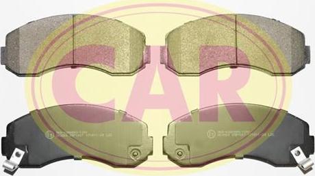 CAR PNT7001 - Гальмівні колодки, дискові гальма autozip.com.ua