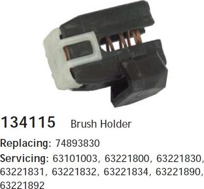 HC-Cargo 134115 - Кронштейн, вугільна щітка autozip.com.ua