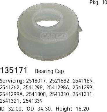 HC-Cargo 135171 - Генератор autozip.com.ua
