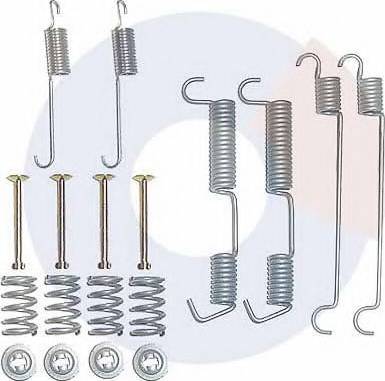 Carrab Brake Parts 3083 - Комплектуючі, барабанний гальмівний механізм autozip.com.ua