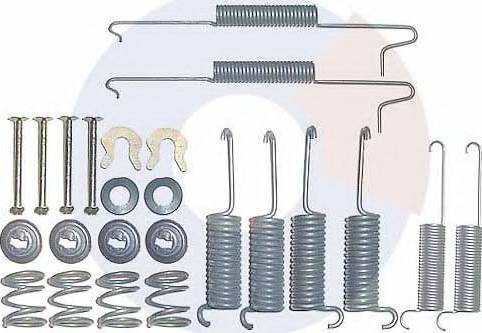 Carrab Brake Parts 3132 - Комплектуючі, барабанний гальмівний механізм autozip.com.ua