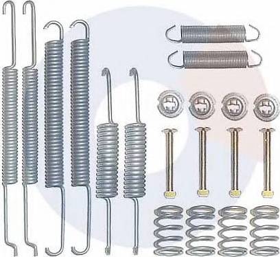 Carrab Brake Parts 3222 - Комплектуючі, барабанний гальмівний механізм autozip.com.ua