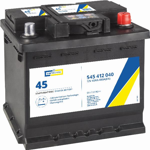 Cartechnic 40 27289 00657 4 - Стартерна акумуляторна батарея, АКБ autozip.com.ua