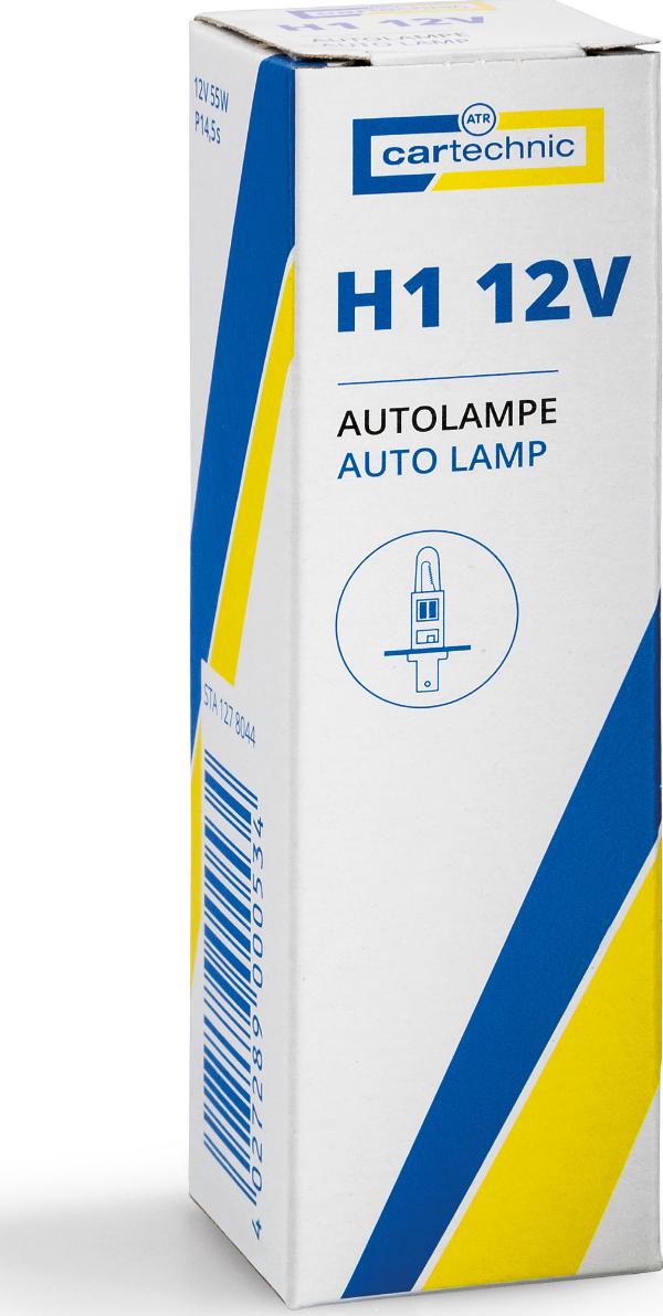 Cartechnic 40 27289 00053 4 - Лампа розжарювання, фара дальнього світла autozip.com.ua