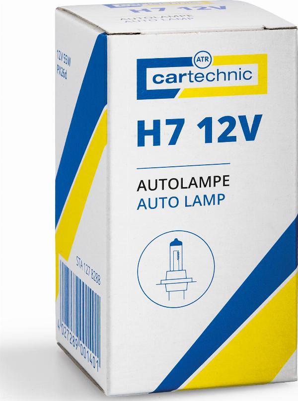 Cartechnic 40 27289 00140 1 - Лампа розжарювання, фара дальнього світла autozip.com.ua