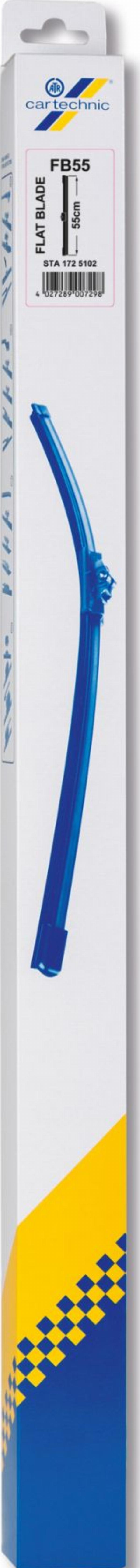 Cartechnic 40 27289 00729 8 - Щітка склоочисника autozip.com.ua