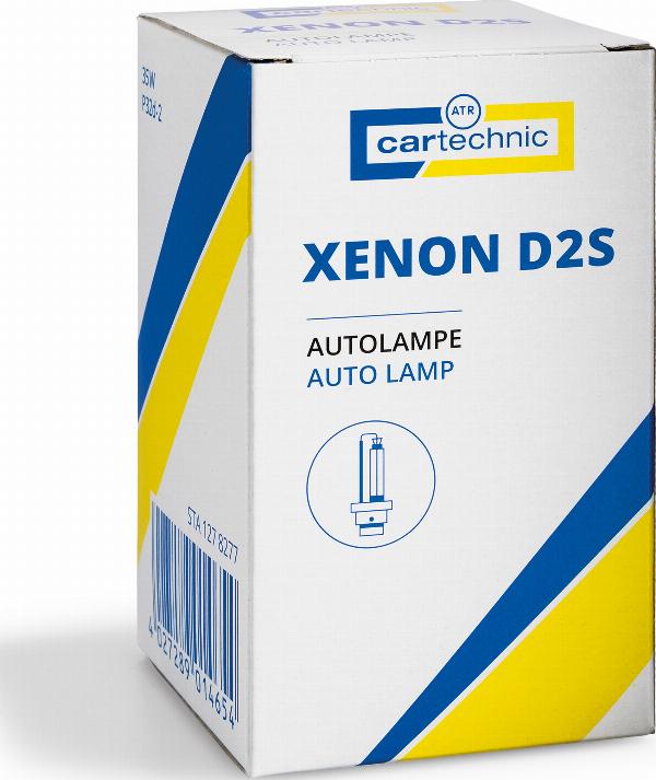 Cartechnic 40 27289 01465 4 - Лампа розжарювання, фара дальнього світла autozip.com.ua