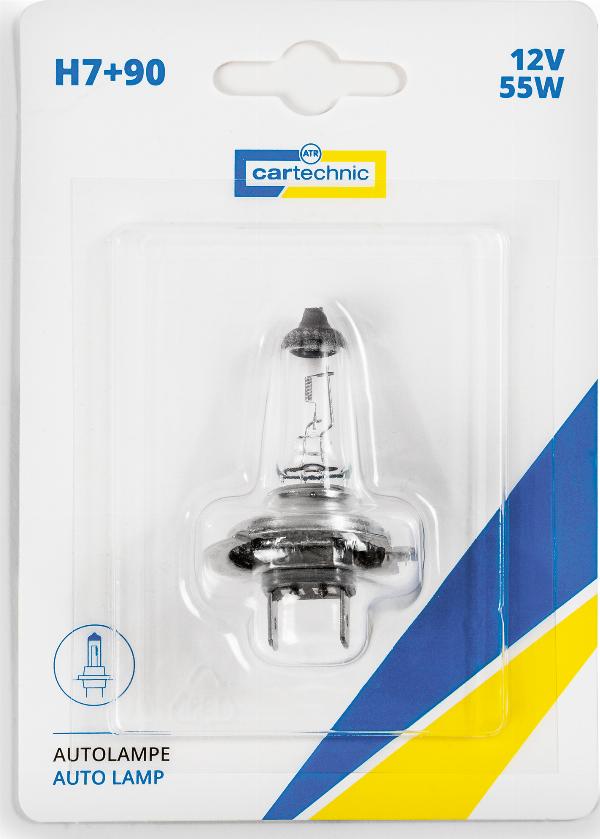 Cartechnic 40 27289 03510 9 - Лампа розжарювання, фара дальнього світла autozip.com.ua