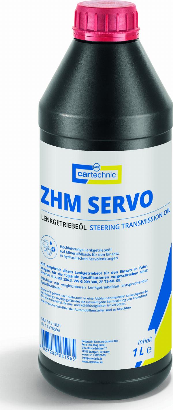 Cartechnic 40 27289 03196 5 - Рідина для гідросистем autozip.com.ua