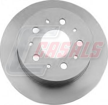 Casals 55562 - Гальмівний диск autozip.com.ua