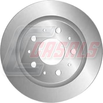 Casals 55580 - Гальмівний диск autozip.com.ua