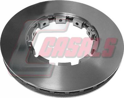 Casals 55350-1 - Гальмівний диск autozip.com.ua