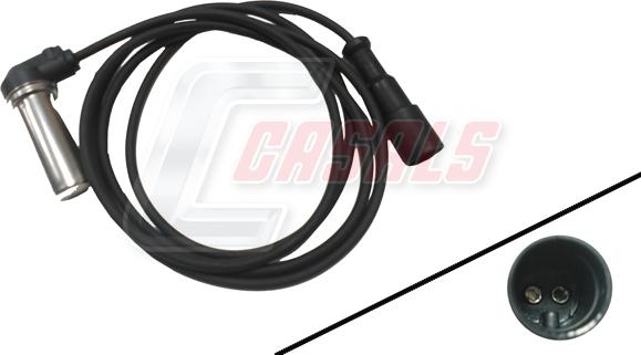 Casals 50350 - Датчик ABS, частота обертання колеса autozip.com.ua