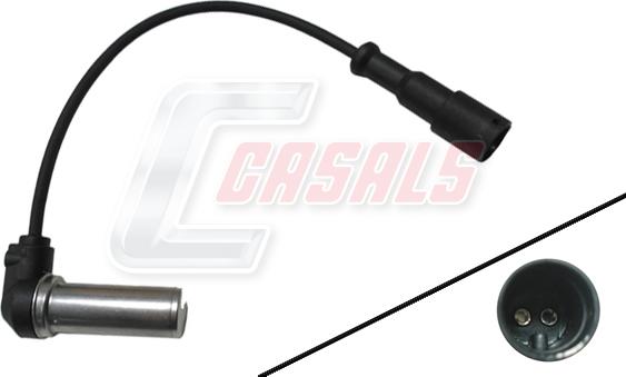 Casals 50351 - Датчик ABS, частота обертання колеса autozip.com.ua