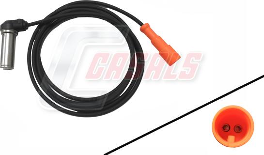 Casals 50305 - Датчик ABS, частота обертання колеса autozip.com.ua