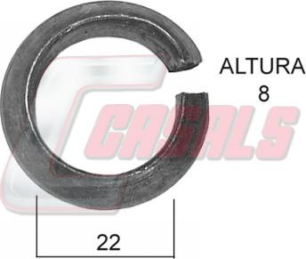 Casals 21164 - Расширительное колесо, обід autozip.com.ua