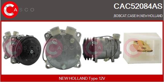 Casco CAC52084AS - Компресор, кондиціонер autozip.com.ua