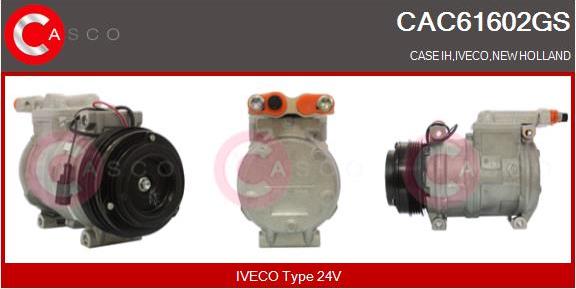 Casco CAC61602GS - Компресор, кондиціонер autozip.com.ua