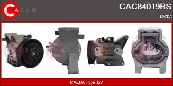 Casco CAC84019RS - Компресор, кондиціонер autozip.com.ua
