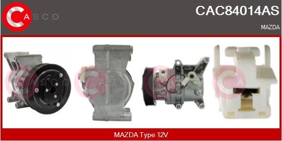 Casco CAC84014AS - Компресор, кондиціонер autozip.com.ua