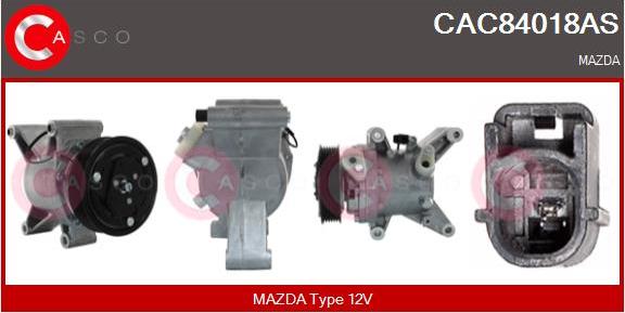 Casco CAC84018AS - Компресор, кондиціонер autozip.com.ua