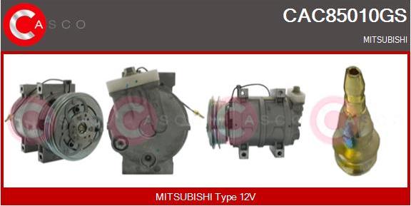 Casco CAC85010GS - Компресор, кондиціонер autozip.com.ua