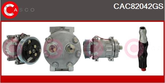 Casco CAC82042GS - Компресор, кондиціонер autozip.com.ua