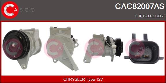Casco CAC82007AS - Компресор, кондиціонер autozip.com.ua