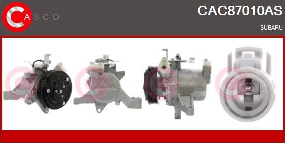 Casco CAC87010AS - Компресор, кондиціонер autozip.com.ua