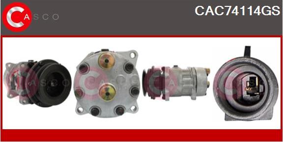 Casco CAC74114GS - Компресор, кондиціонер autozip.com.ua