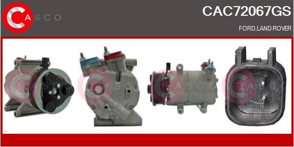 Casco CAC72067GS - Компресор, кондиціонер autozip.com.ua