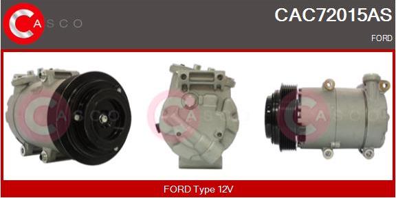 Casco CAC72015AS - Компресор, кондиціонер autozip.com.ua